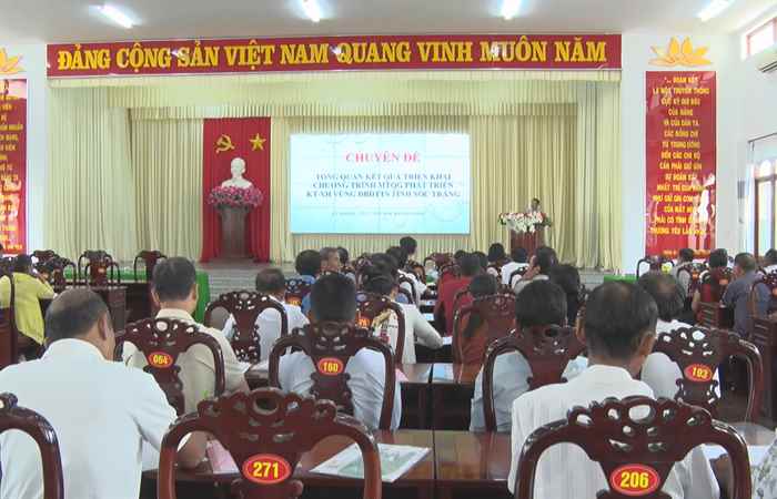 Vĩnh Châu: Ban Dân tộc tỉnh Sóc Trăng tập huấn nâng cao năng lực cho cộng đồng thực hiện Chương trình mục tiêu Quốc gia phát triển kinh tế - xã hội vùng đồng bào dân tộc thiểu số